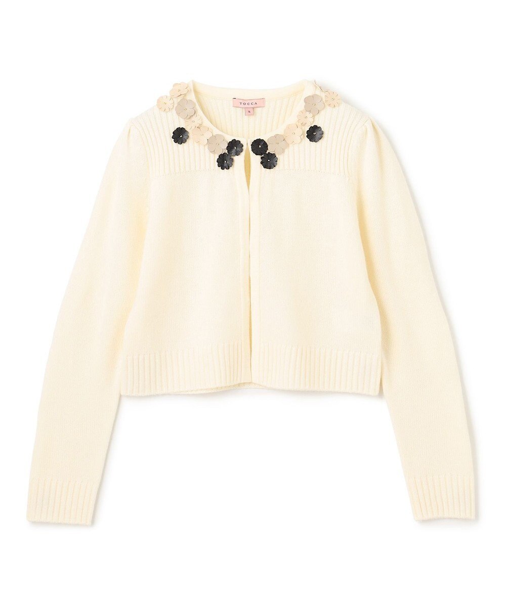 TOCCA 【洗える】FLOWER BONBON カーディガン 