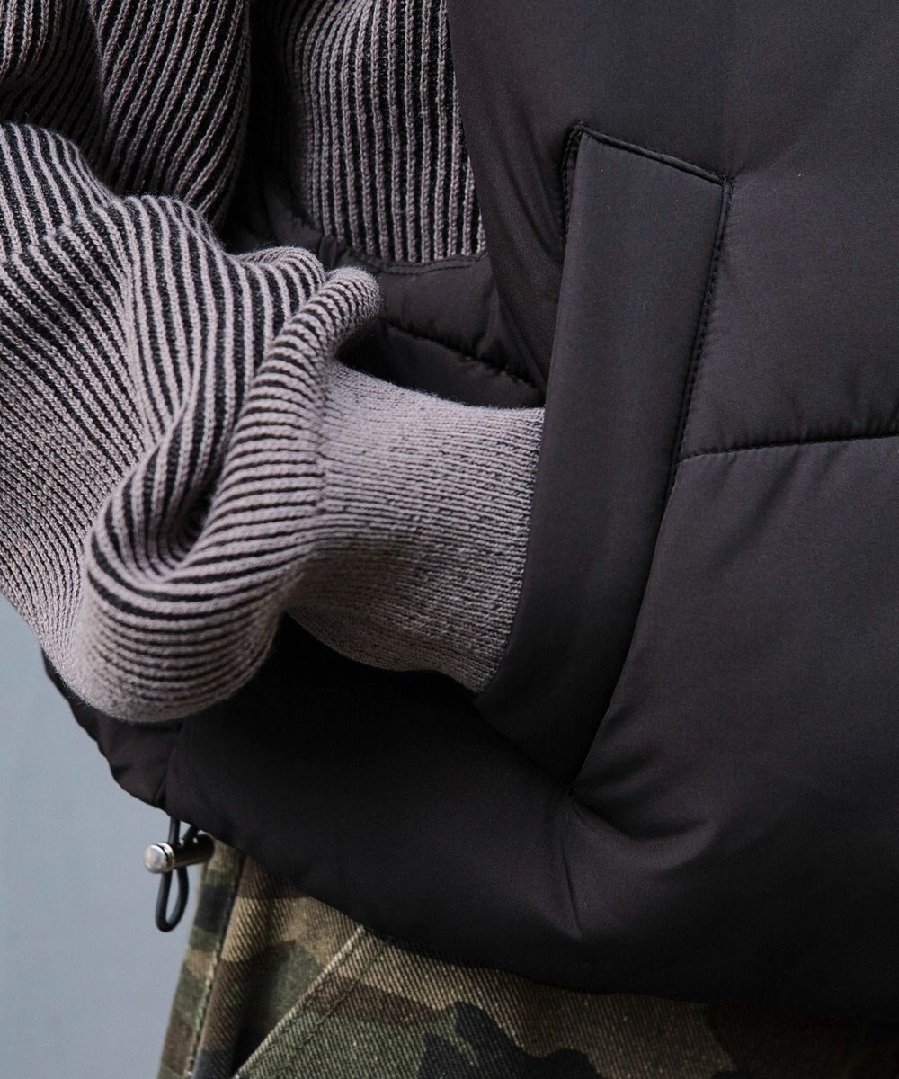 WEGO 【25年秋冬新作】ショートパファーベスト 