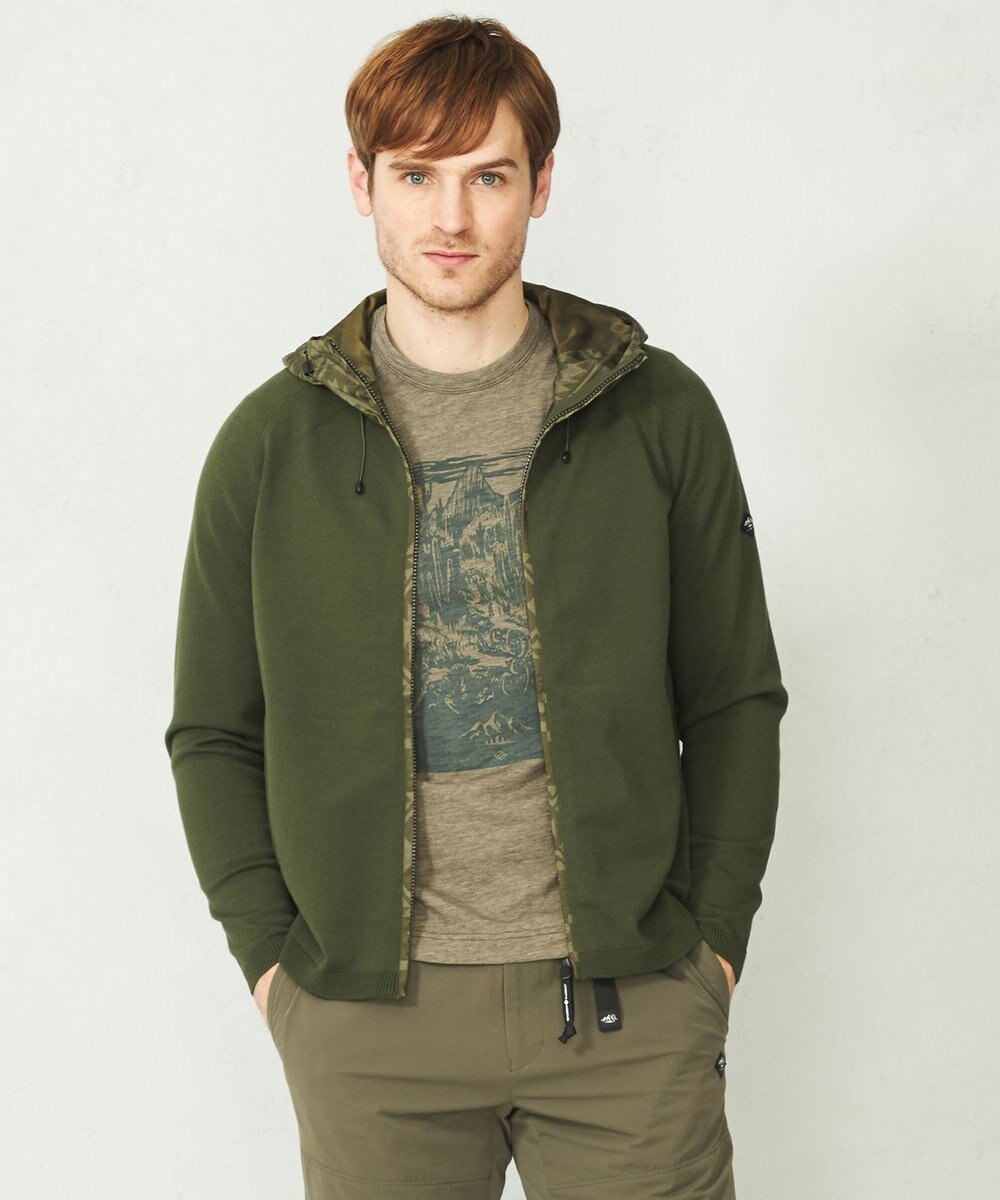 JOSEPH ABBOUD MOUNTAIN 【UNISEX】高機能 アウトドアニットパーカー 