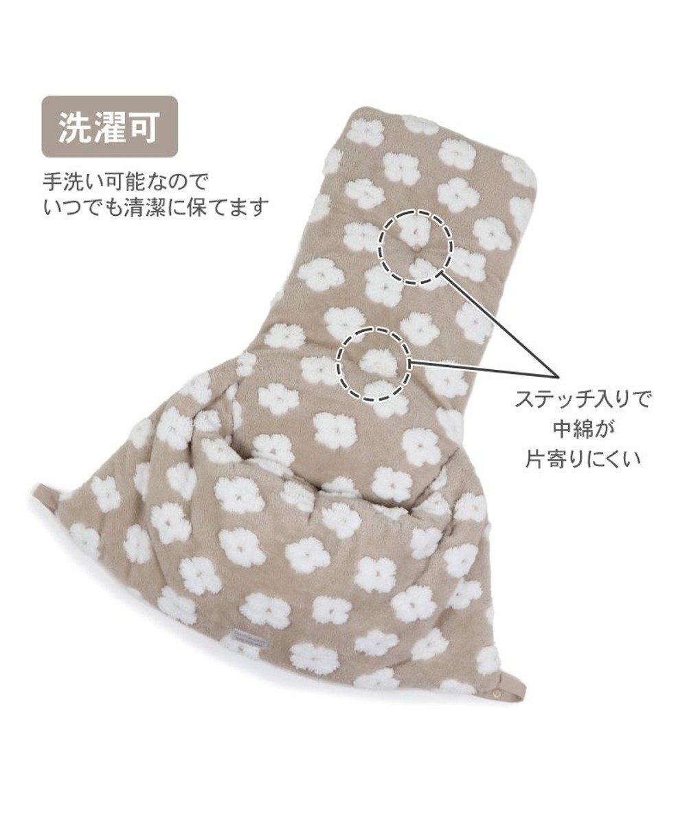 PET PARADISE ペットパラダイス 遠赤外線 ボアカート用クッション 《お花柄》 