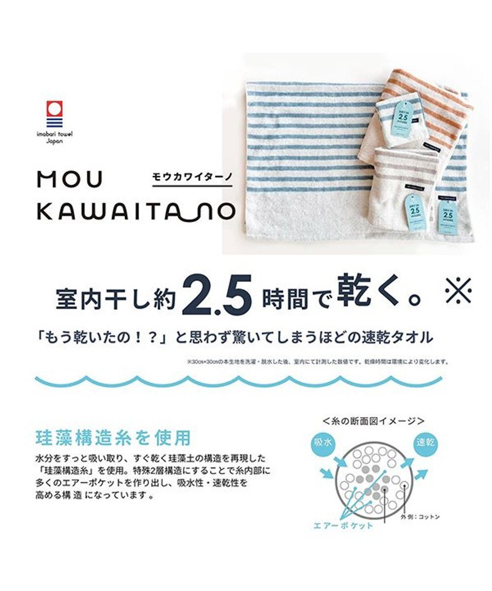 PRESENTERS ROOM モウカワイターノ / バスタオル　オレンジ 