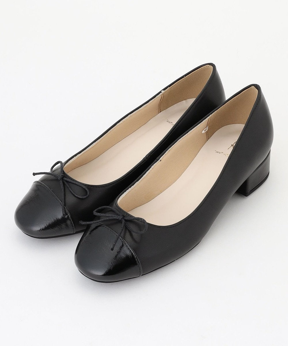 組曲 バイカラーバレエシューズ 