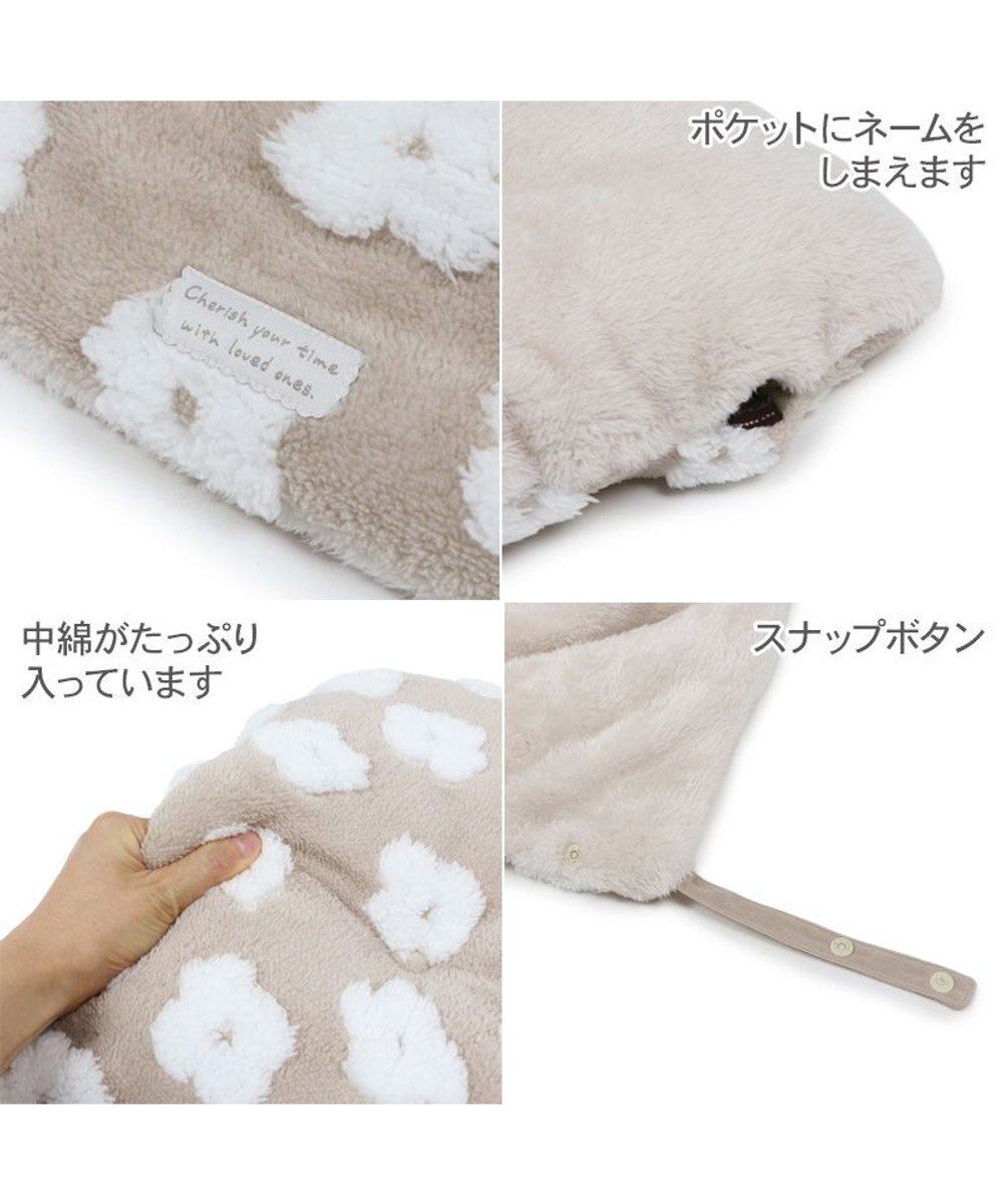 PET PARADISE ペットパラダイス 遠赤外線 ボアカート用クッション 《お花柄》 