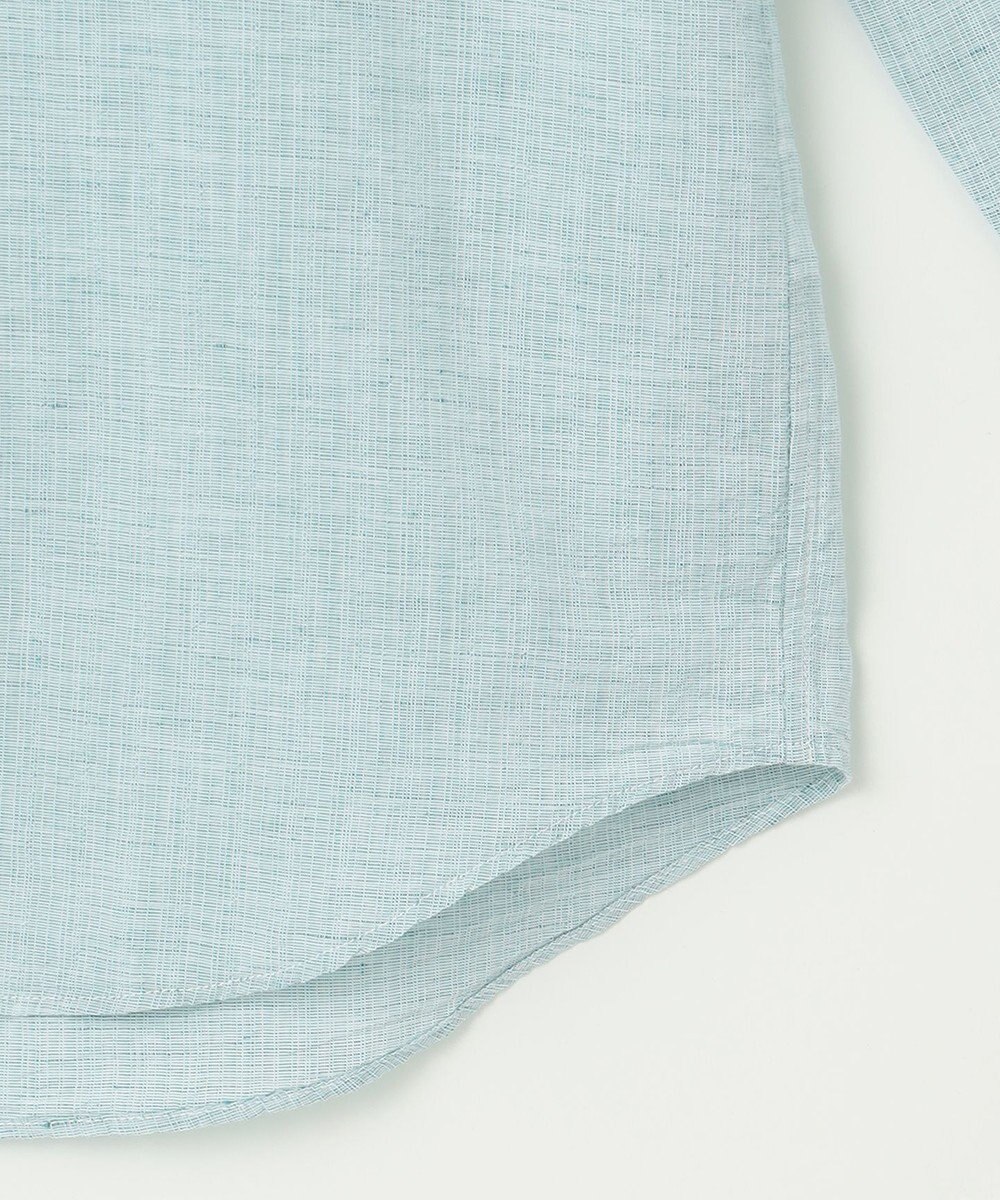 JOSEPH ABBOUD 【キングサイズ・カラー豊富/サステイナブル】リヨセルリネンサッカーシャツ 