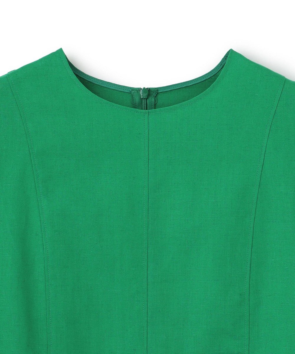 UNFILO リネンレーヨン フォルムブラウス 