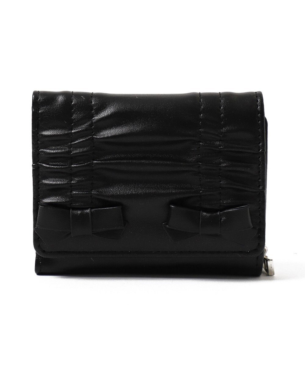 WEGO ギャザーリボンウォレット 