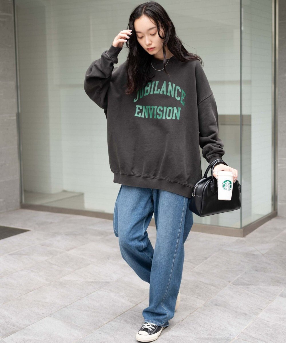 WEGO ピグメントスウェット 