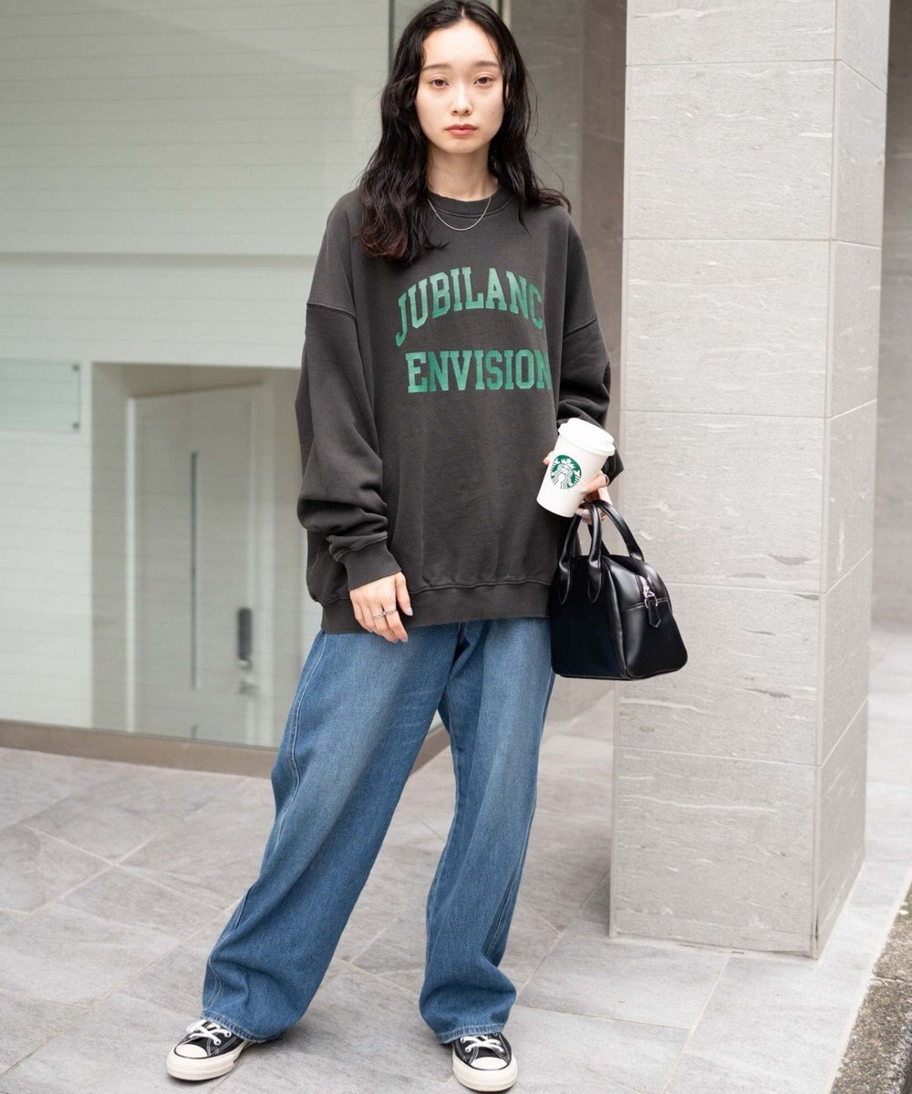 WEGO ピグメントスウェット 