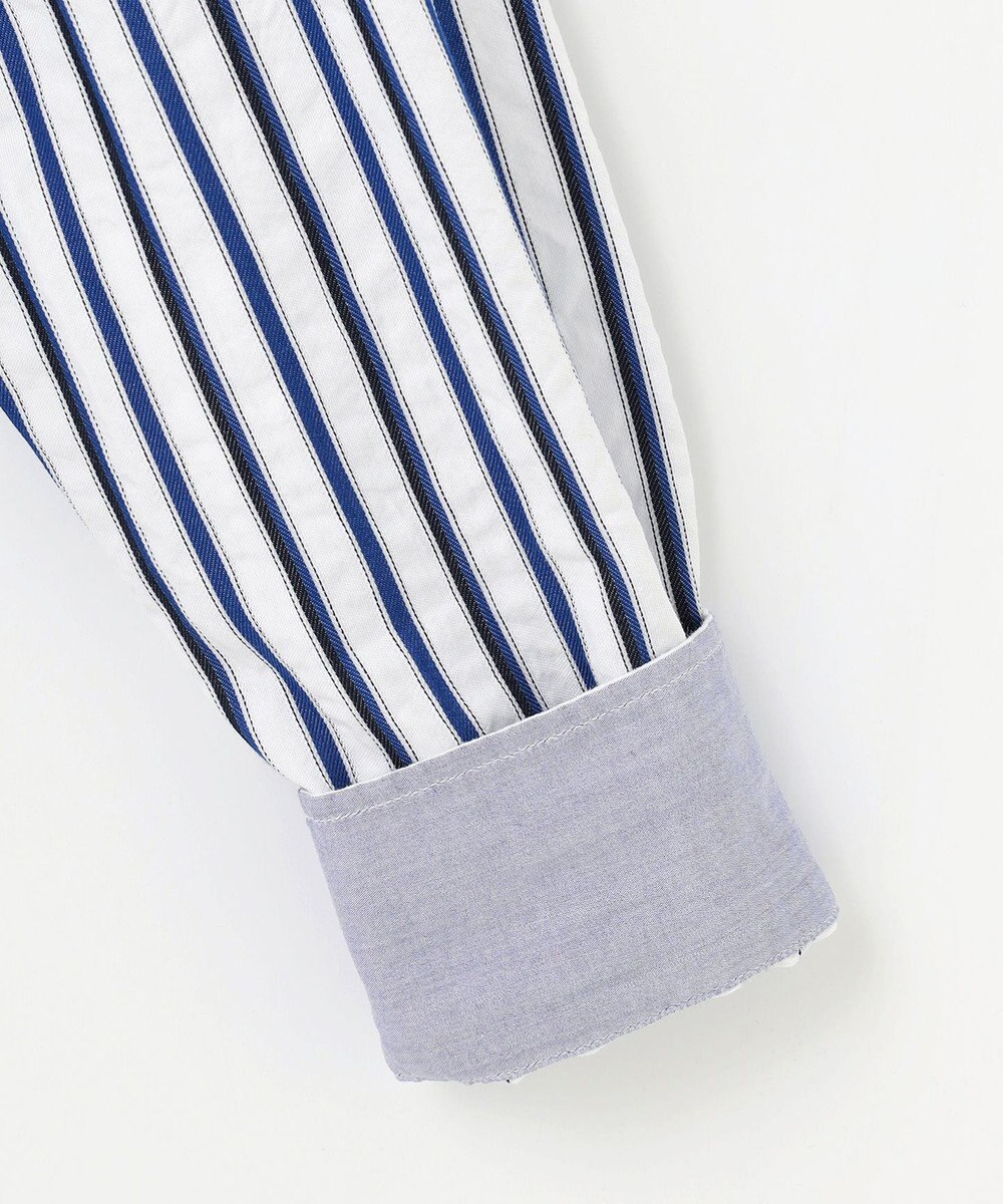 JOSEPH ABBOUD 【キングサイズ・吸水速乾・イージーケア】ソアロンストライプシャツ 