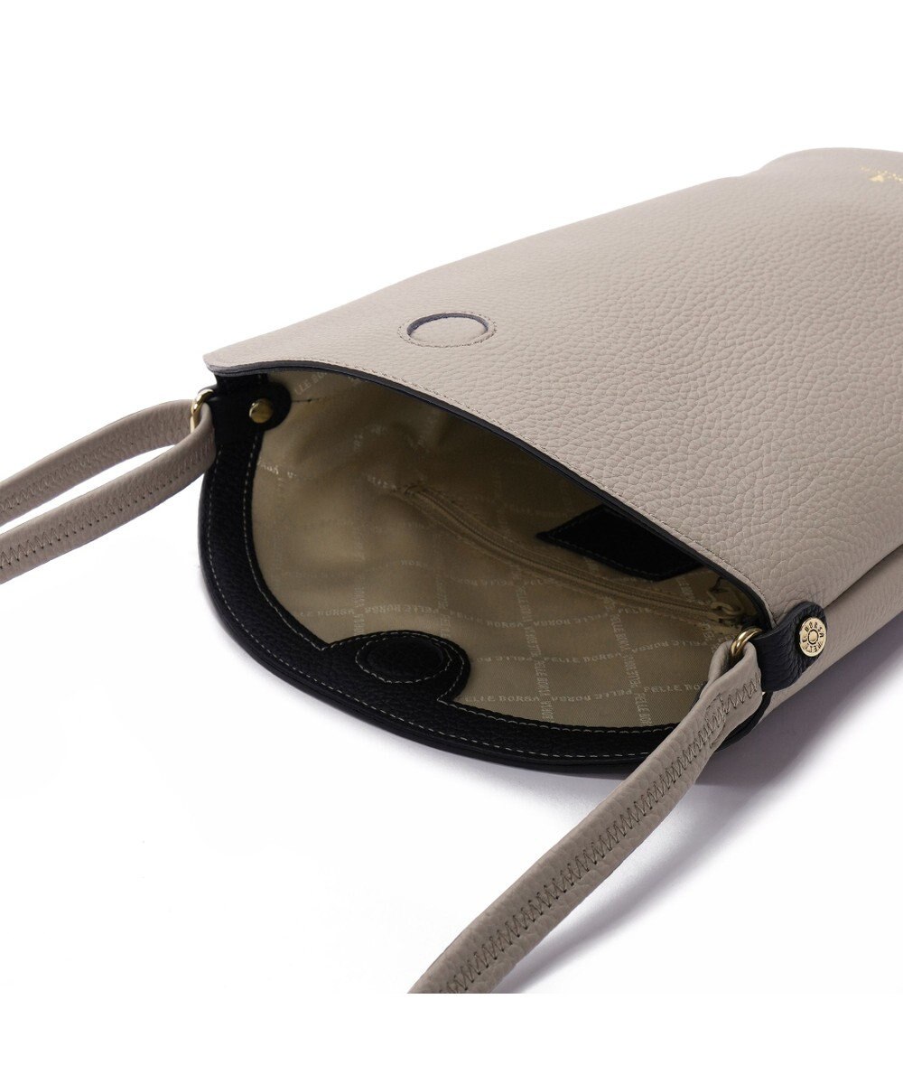 PELLE BORSA 縦型フラップショルダー Reinette レネット 4791 