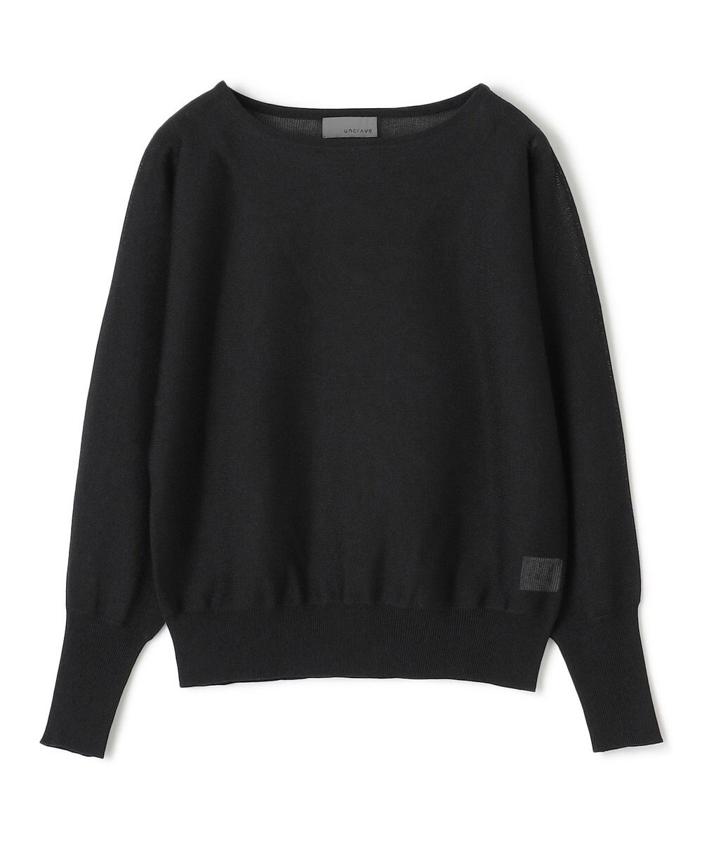 uncrave シアーニット ドルマントップス 