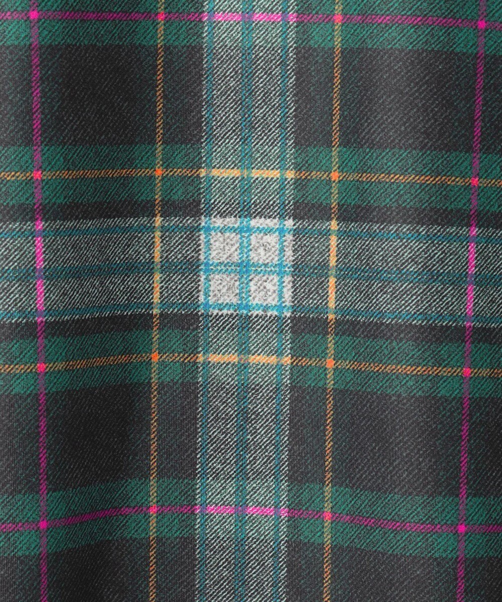 23区GOLF 【WOMEN】チェック長袖ポロシャツ 