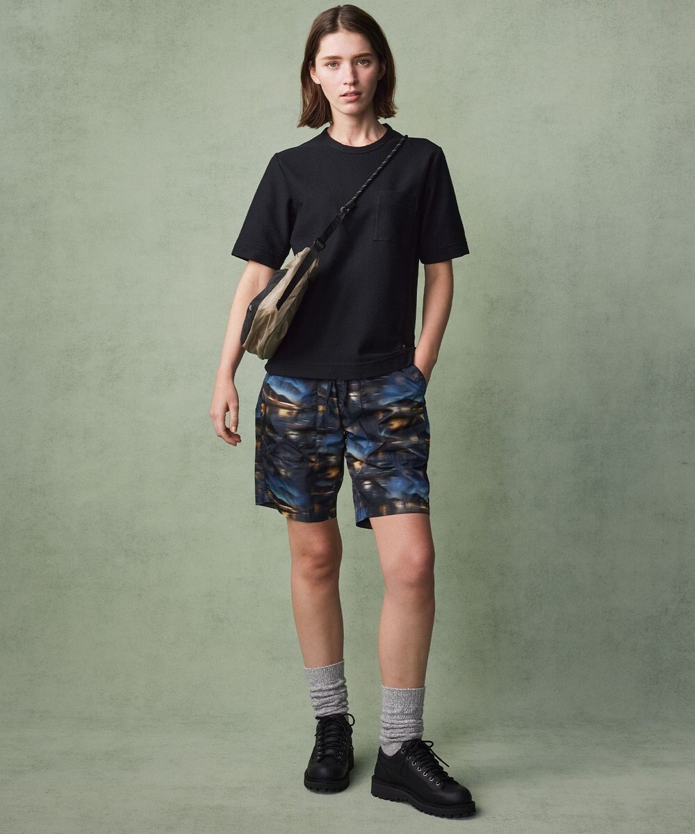 JOSEPH ABBOUD MOUNTAIN 【イタリア素材/軽量/撥水】X-CLIPPER夜景プリント ショーツ 