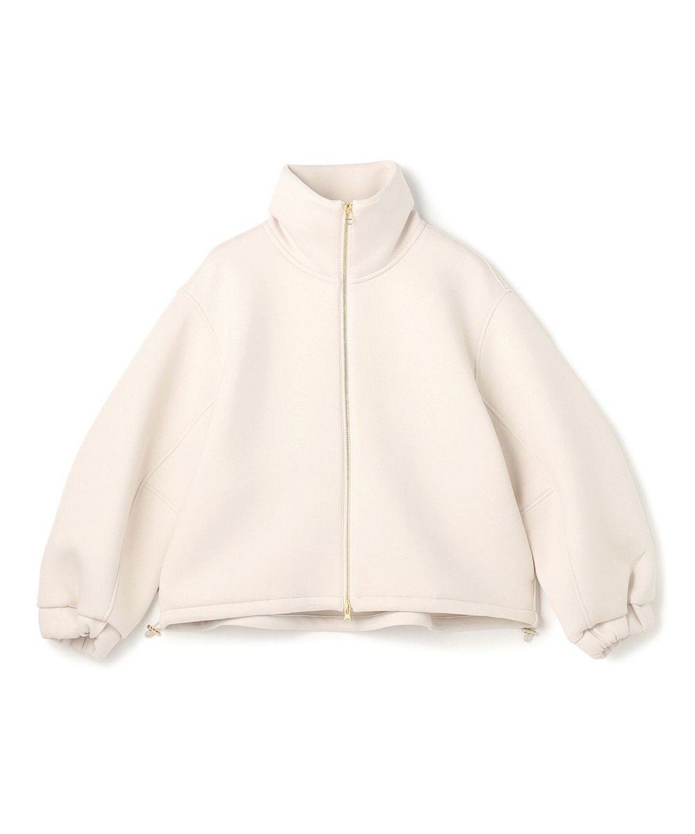 UNFILO L 【野呂佳代さん着用】BEAUTY FORM JERSEY+ ZIPブルゾン 