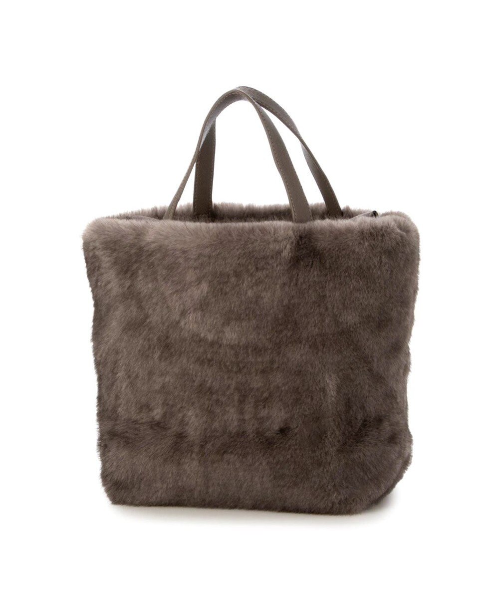 UNBILLION カシュカシュ cachecache / ミンク風ファーシンプルトート 