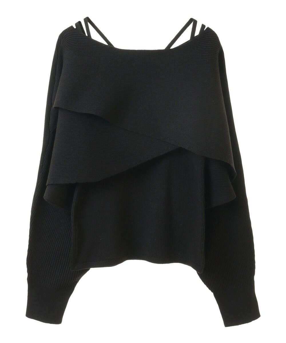 earth music&ecology ＳＥＴ２点クロスニット＋キャミソール 