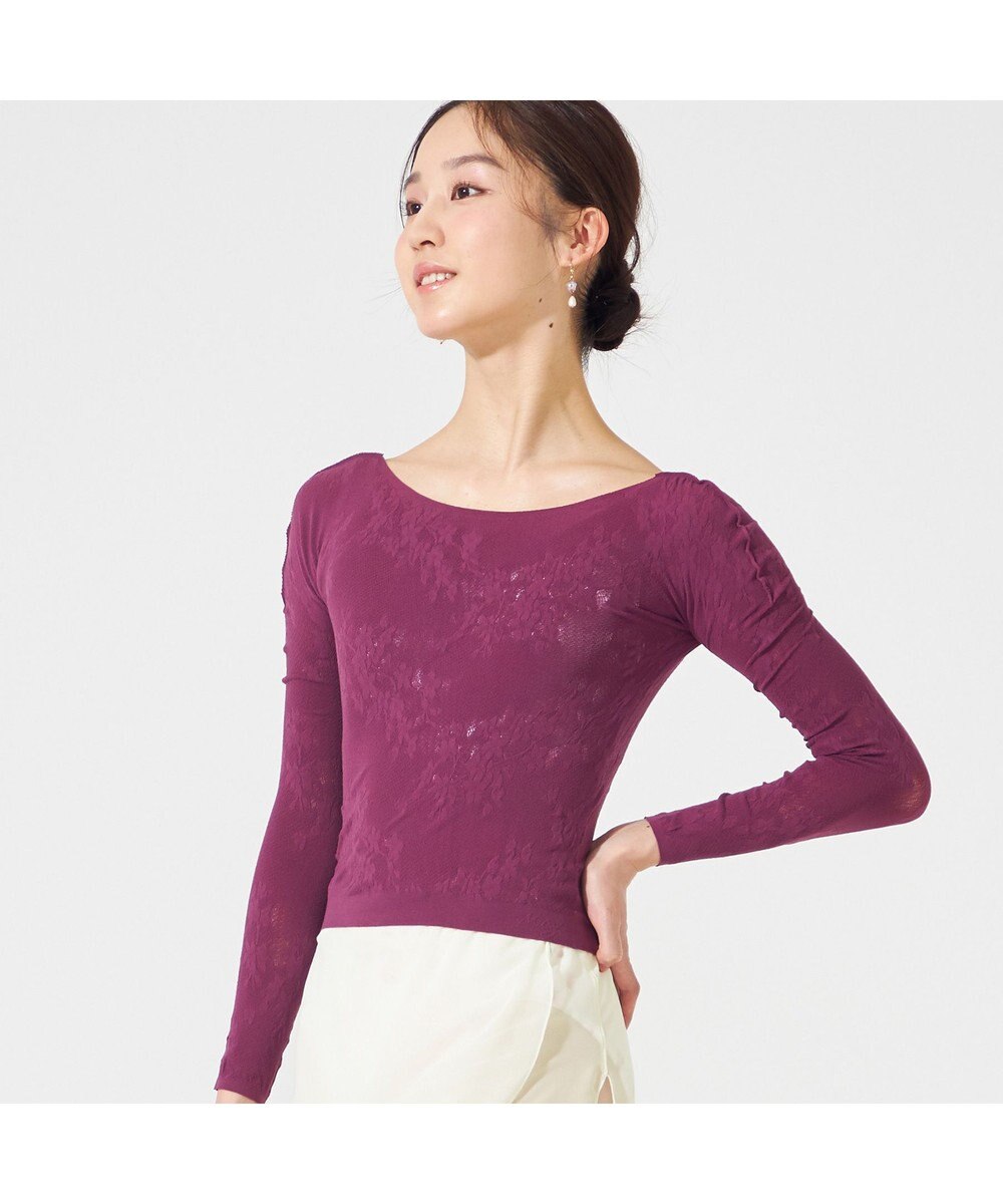 Chacott 【MAY NAGAHISA】ノーソーイングニットトップ 