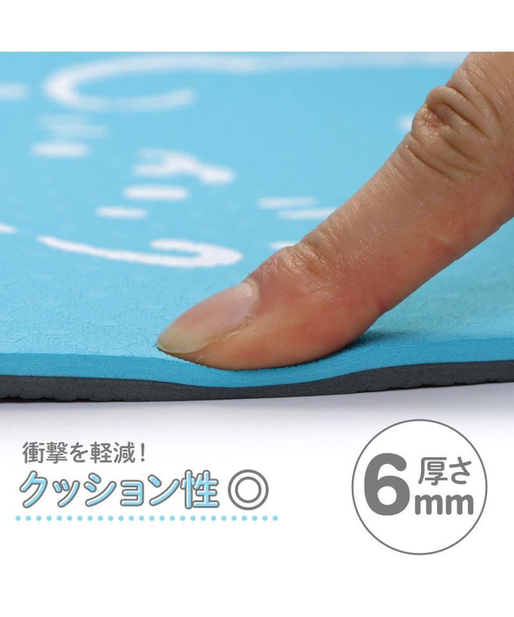 Mother garden しろたん ヨガマット 6㎜ バンド付き 