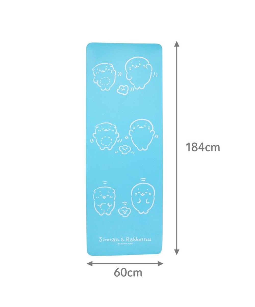 Mother garden しろたん ヨガマット 6㎜ バンド付き 