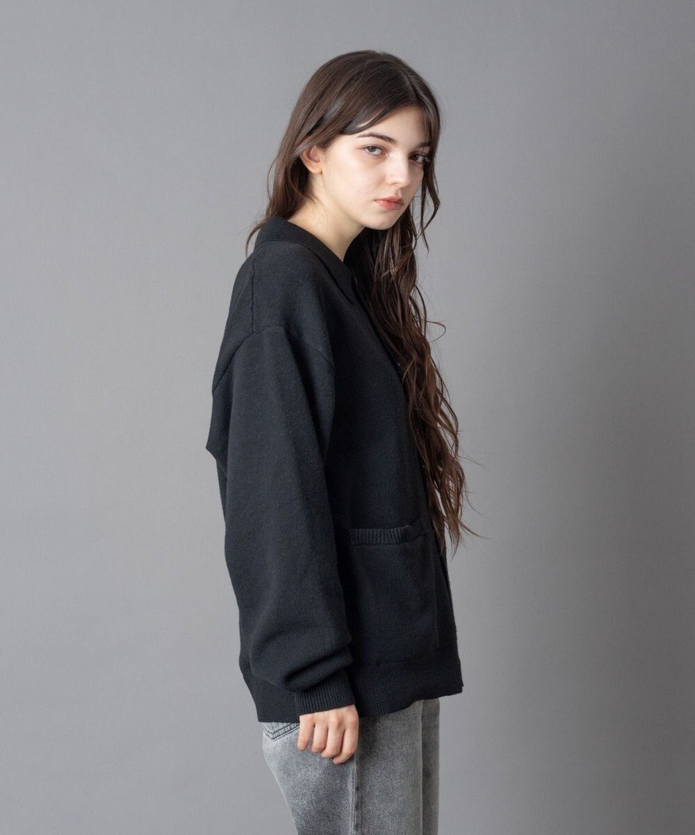 WEGO 【ユニセックス着用ITEM】ワンポイントニットシャツ（LS） 