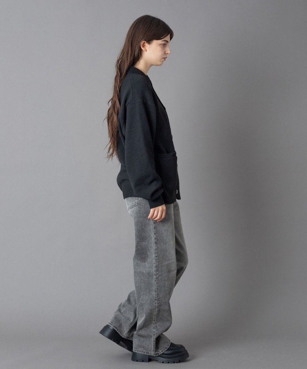 WEGO 【ユニセックス着用ITEM】ワンポイントニットシャツ（LS） 