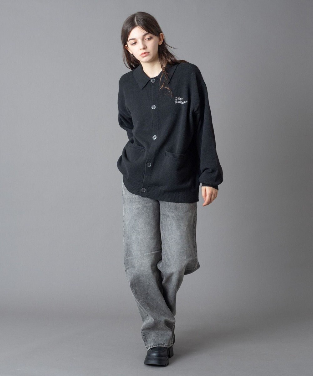 WEGO 【ユニセックス着用ITEM】ワンポイントニットシャツ（LS） 