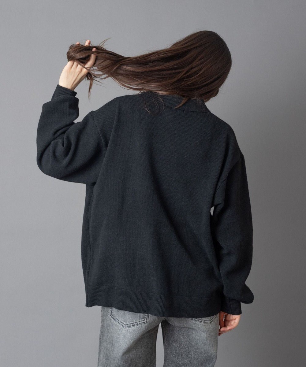 WEGO 【ユニセックス着用ITEM】ワンポイントニットシャツ（LS） 