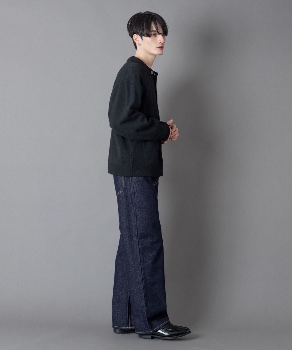 WEGO 【ユニセックス着用ITEM】ワンポイントニットシャツ（LS） 