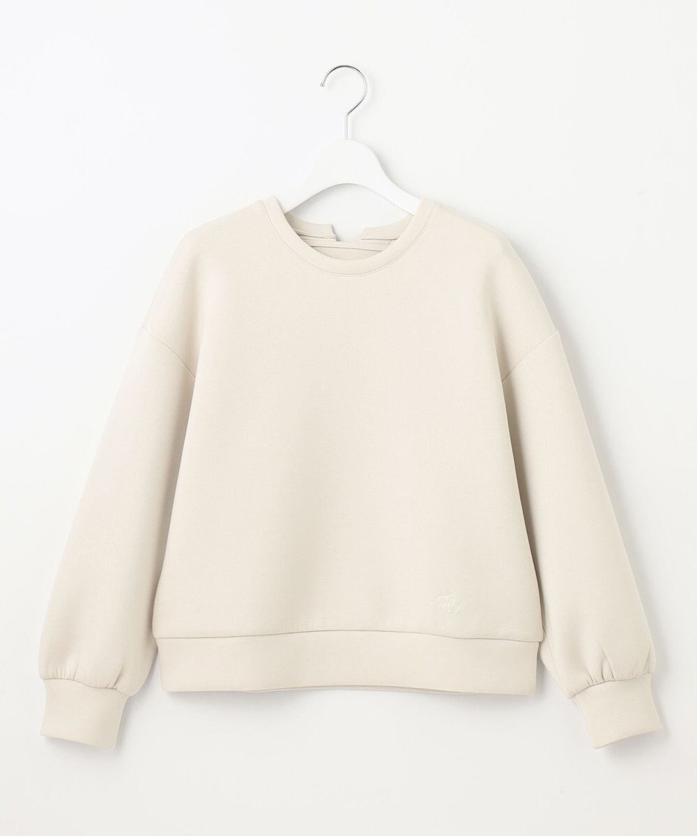 Feroux 【洗える・セットアイテム】バックリボンダンボール セットアップ 