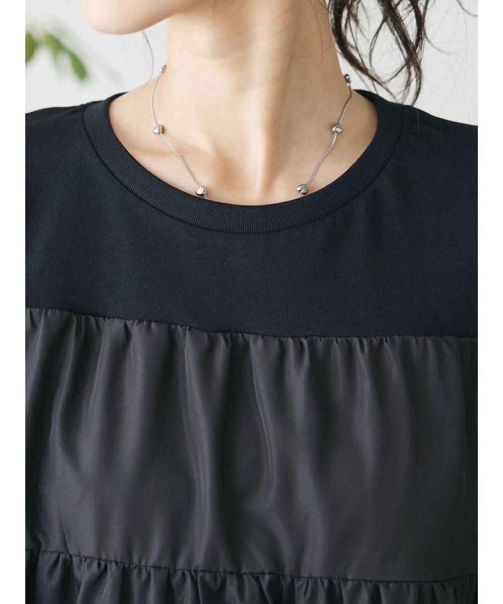 CRAFT STANDARD BOUTIQUE 異素材ティアードカットチュニック 