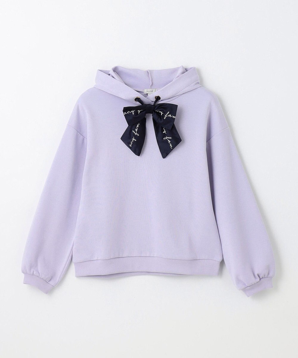 ANY KIDS フード付き ダンボール トレーナー 