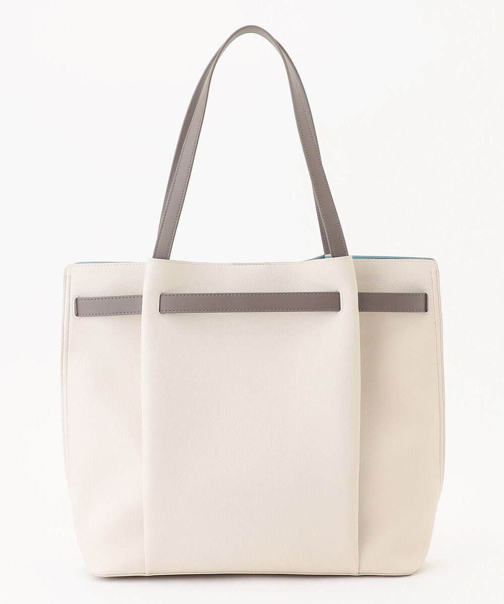 LA BAGAGERIE コンビカラーA4トートバッグ 