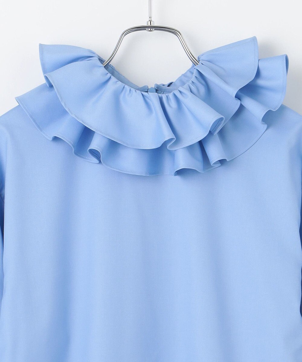 #Newans 【マシンウォッシャブル】ピエロラッフルカラーシャツ 