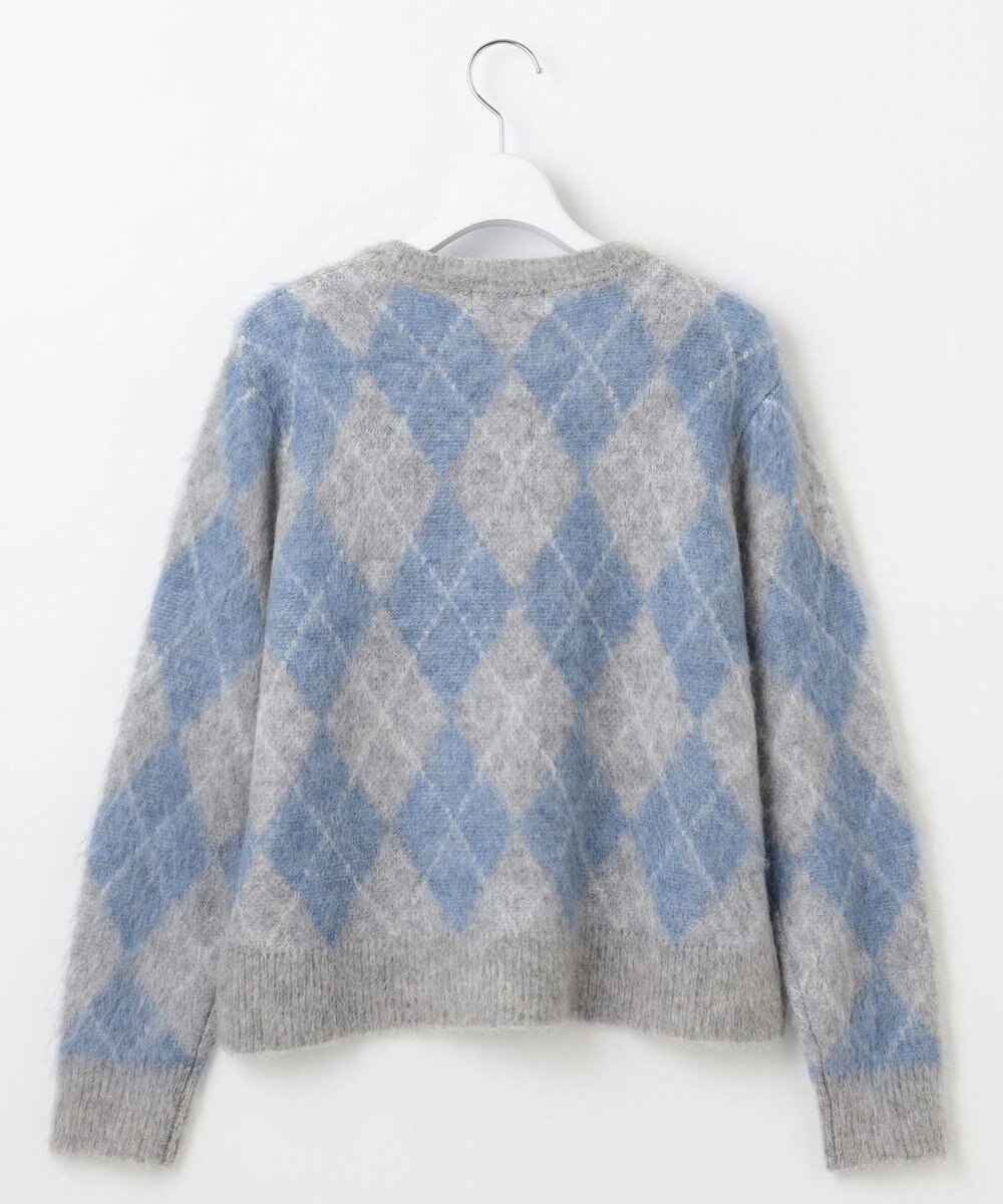 J.PRESS LADIES L 【WEB限定】FLUFFY ARGYLE ニット 
