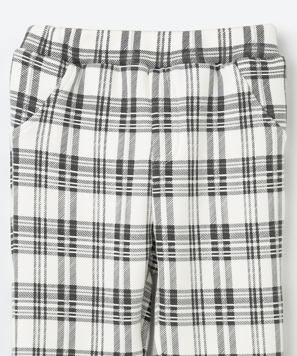 組曲 KIDS 【80-100㎝】シャギーチェック パンツ 