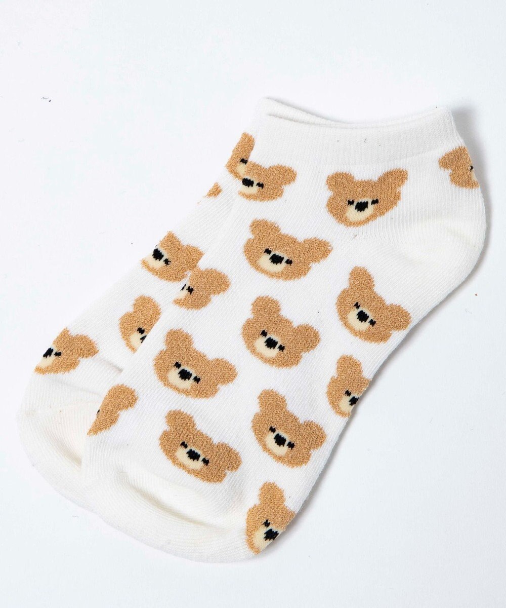 WEGO アニマル総柄ショートソックス 