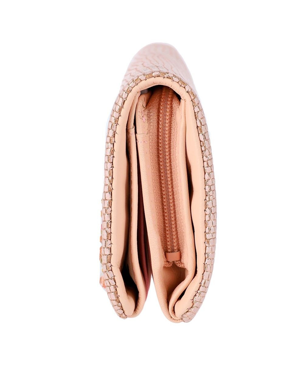 tsumori chisato CARRY キラネコストーン 2つ折り財布 