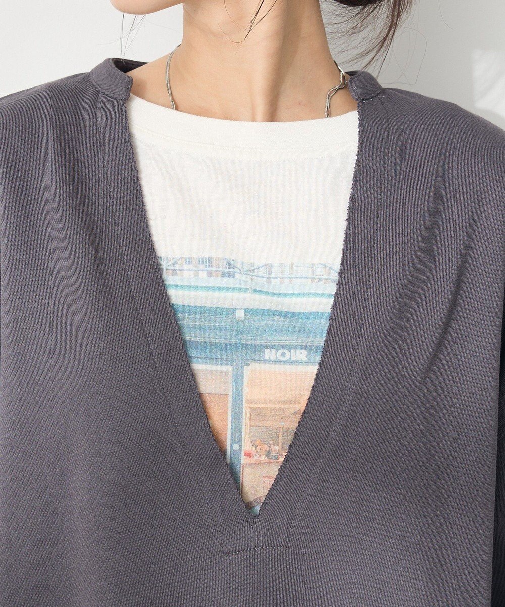 CRAFT STANDARD BOUTIQUE TC裏毛Ｖネックプルオーバー 