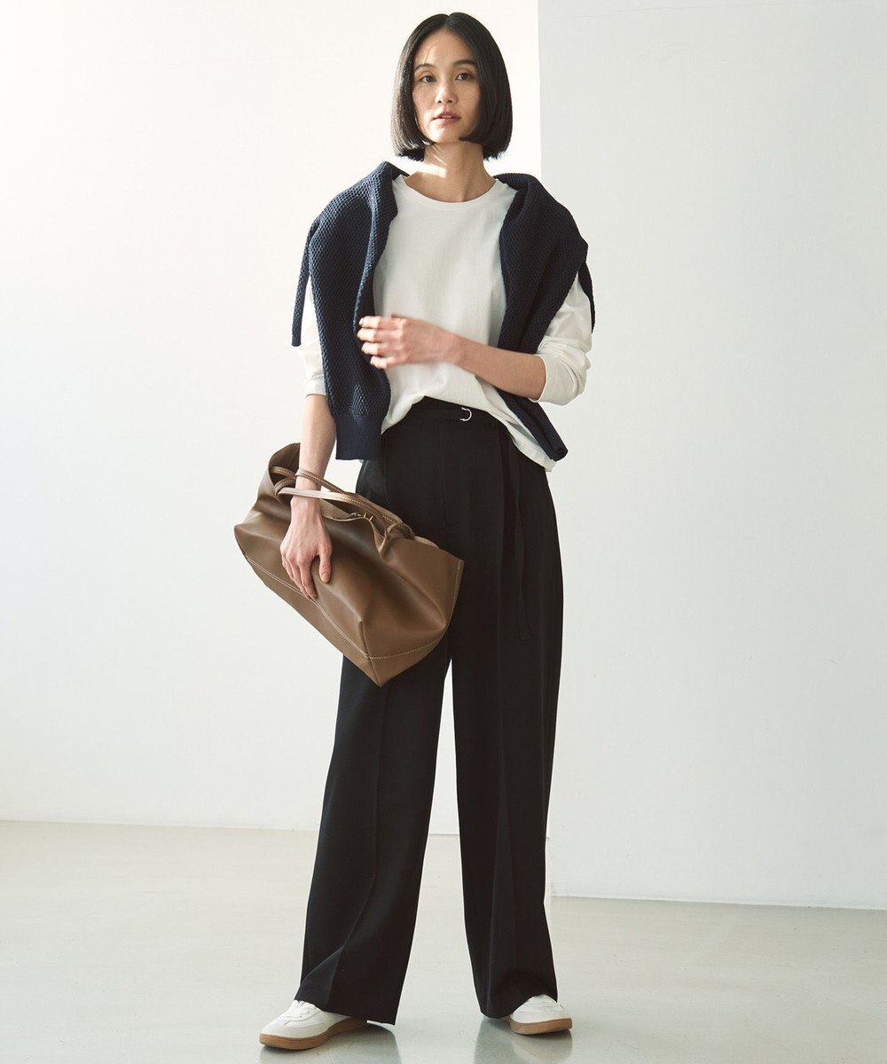 UNFILO 【WEB限定】ラメリンクス クロップドニット 