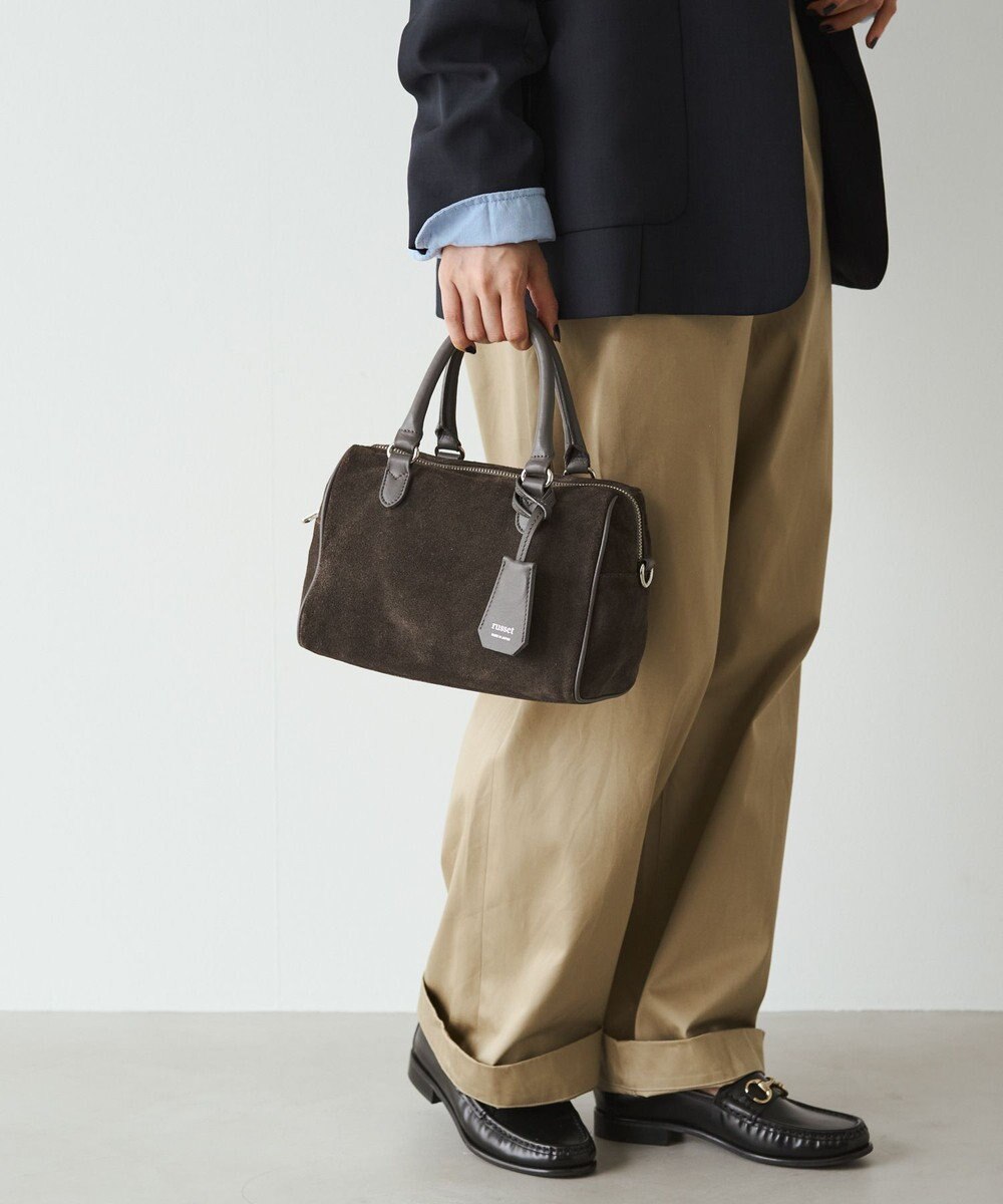 russet スエード2WAYミニボストンバッグ(CE-1570-WEB) 