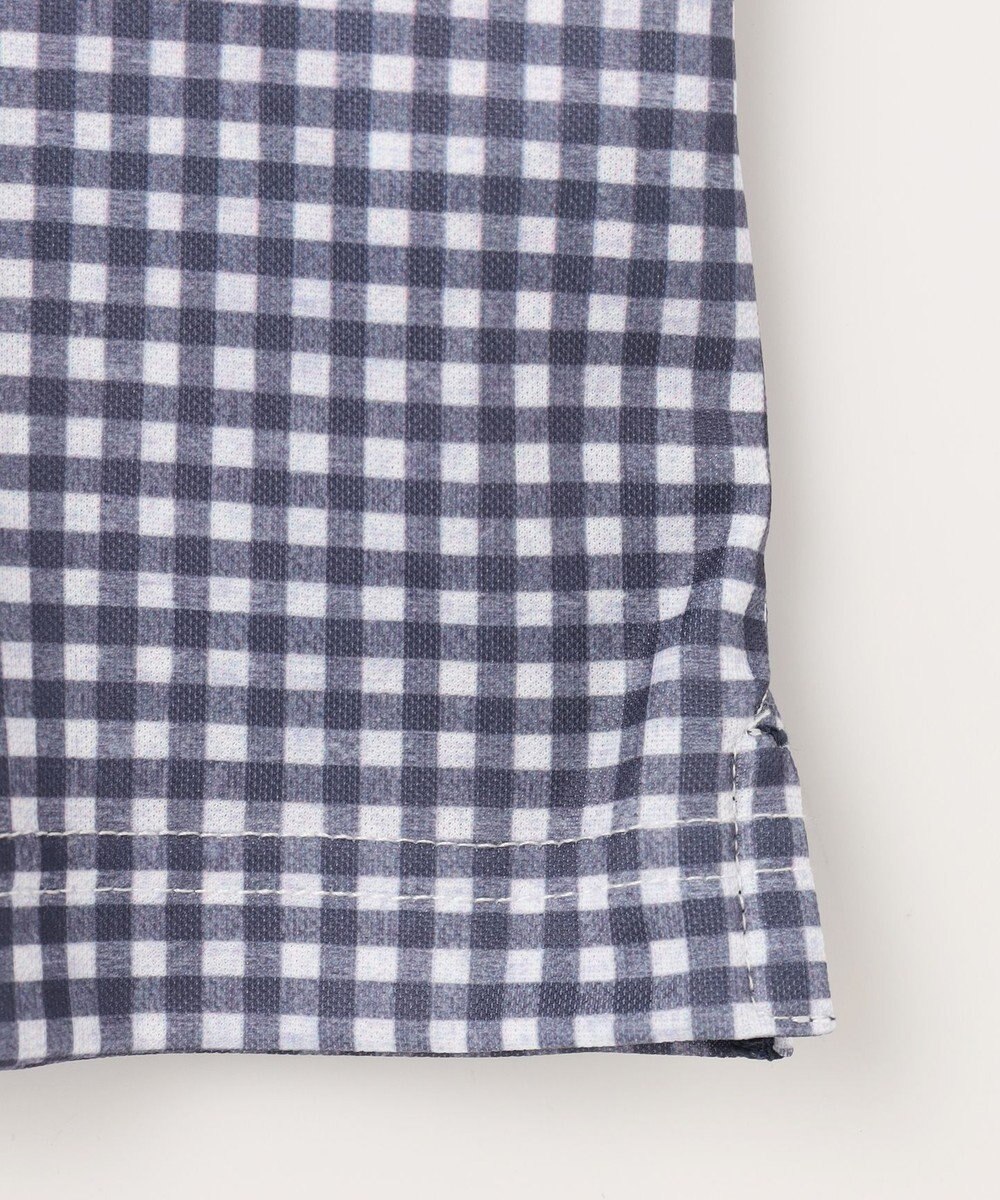 23区GOLF 【WOMEN】【接触冷感・UVケア・吸水速乾】ギンガムチェック柄 ポロシャツ 