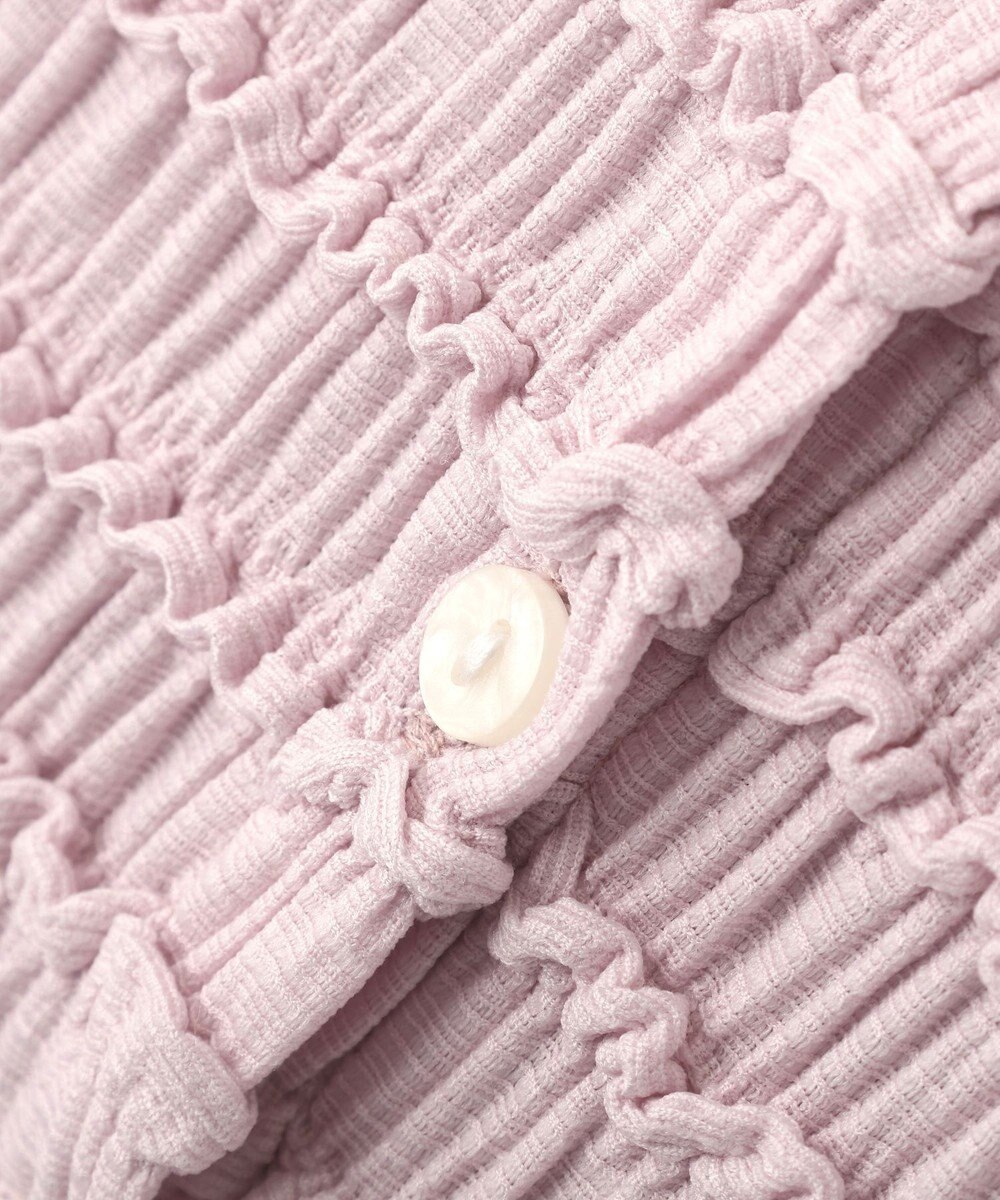 earth music&ecology 【予約】シャーリングカットカーディガン 