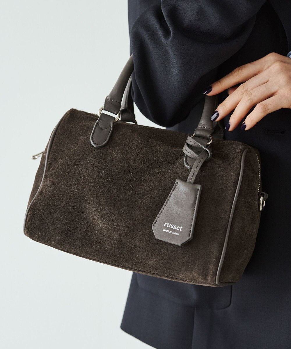 russet スエード2WAYミニボストンバッグ(CE-1570-WEB) 