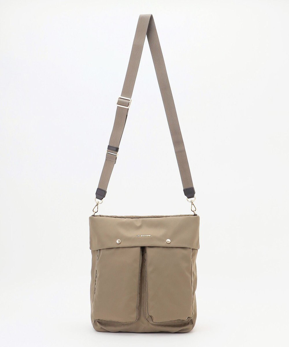 LA BAGAGERIE ダブルフロントポケット2WAYビッグショルダー 