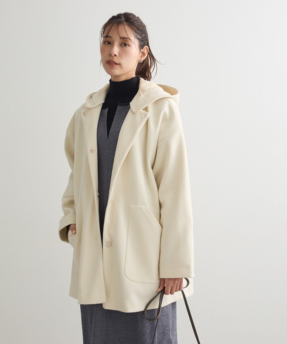 Green Parks ・Ｐｅｔｉｔ　Ｆｌｅｕｒ　ボトルネックリブニット 