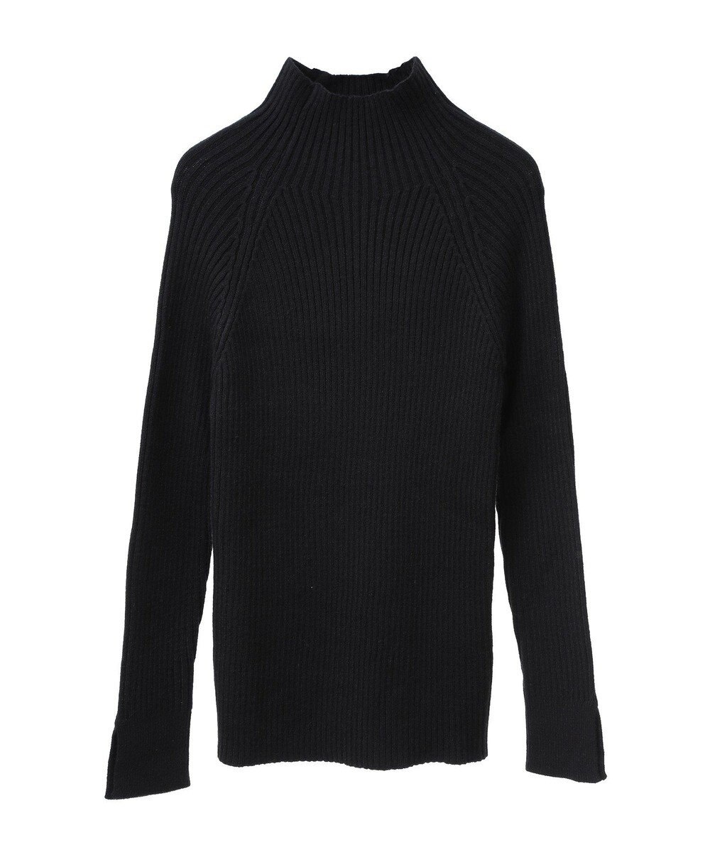 Green Parks ・Ｐｅｔｉｔ　Ｆｌｅｕｒ　ボトルネックリブニット 