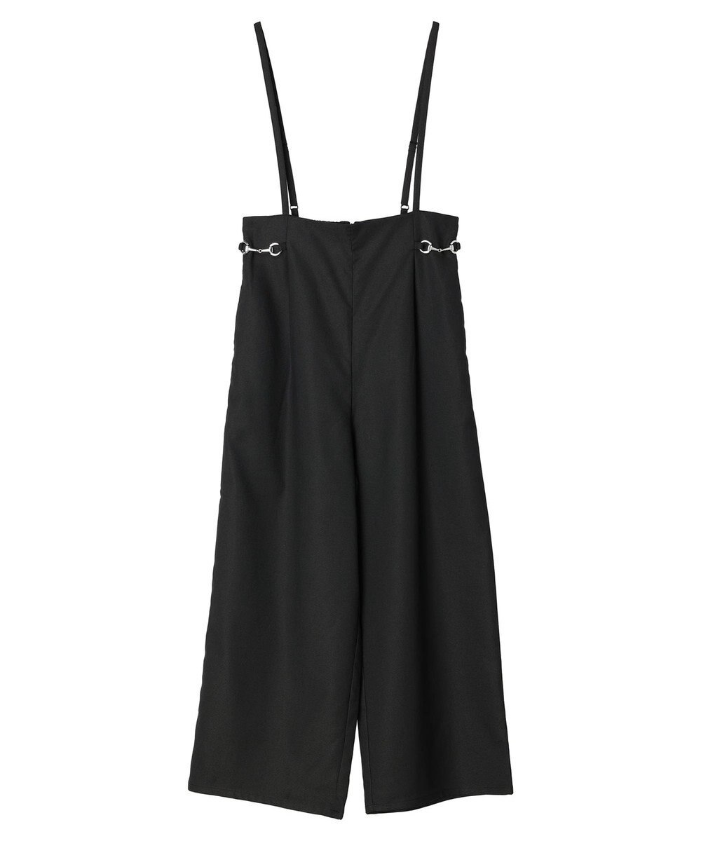 earth music&ecology ビット付きサロペット 