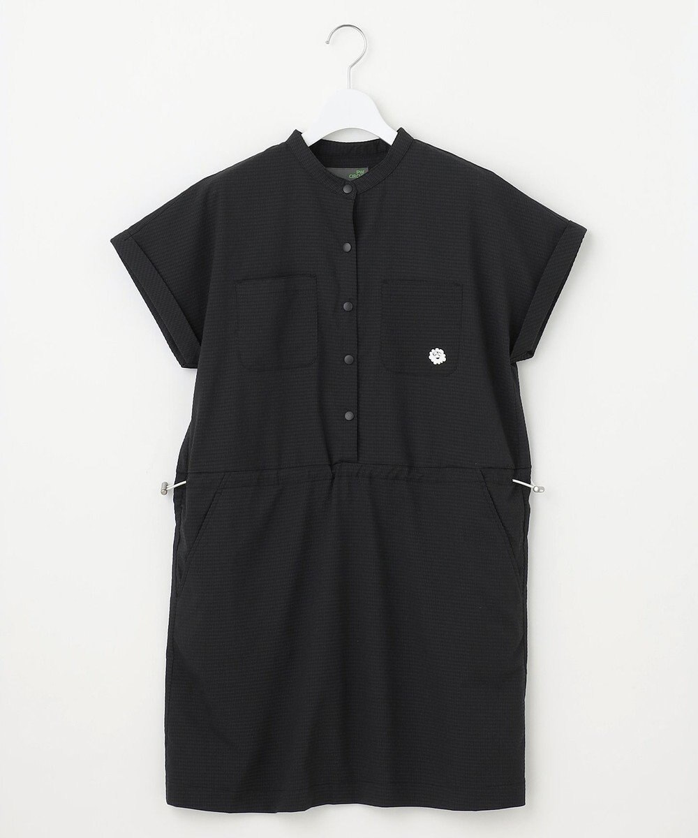 PW CIRCULUS 【高通気 / 軽撥水 / 軽量のDotAir 使用】【WOMEN】バンドカラーワンピ ゴルフウェア レディース 