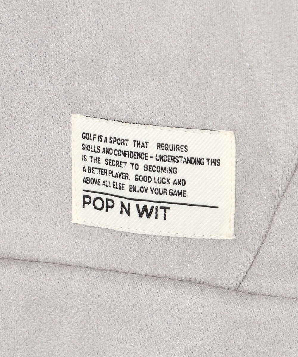 PW CIRCULUS 2025 NEW！【手洗い洗濯可】【WOMEN】キャットグラフィック スエードライク デタッチャブルフーディ ゴルフウェア レディース 