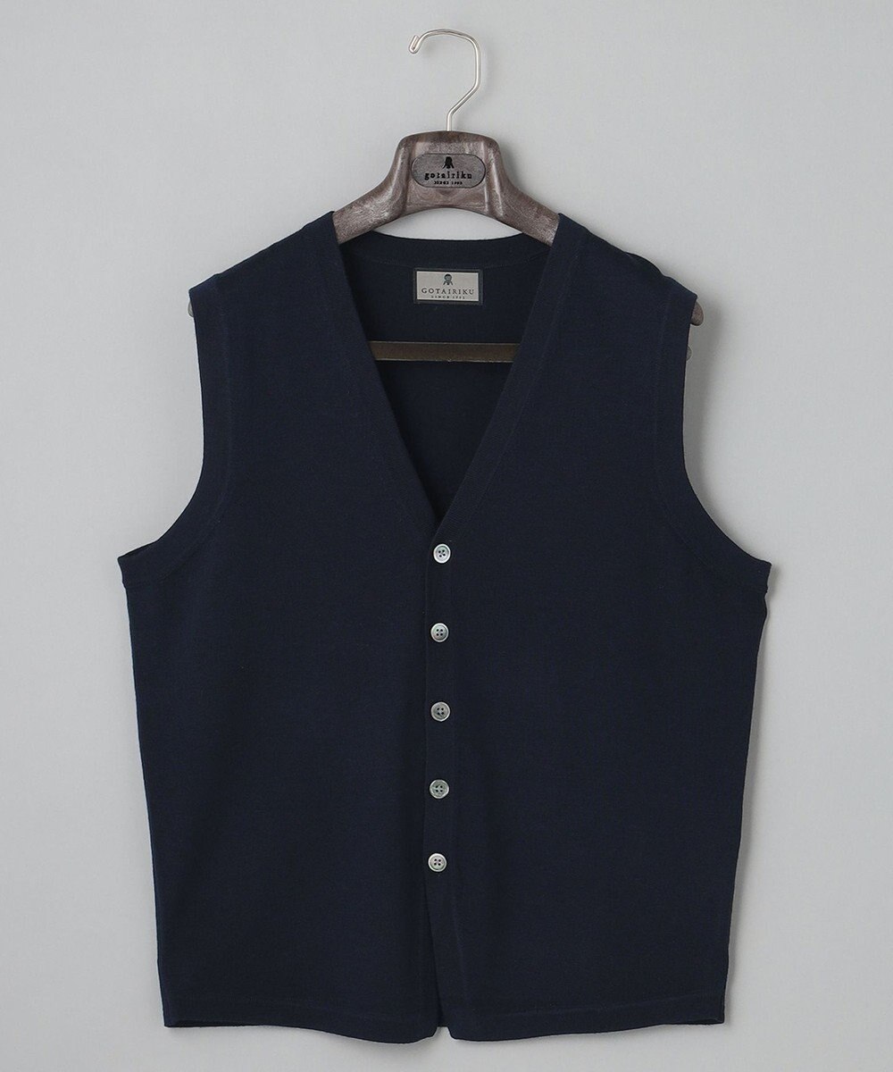 GOTAIRIKU ハイゲージニットベスト 